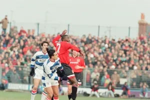 01031 Prints: Reading 0-3 Manchester United, FA Cup 4th Round match at Elm Park