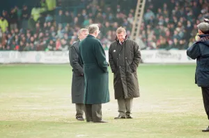 01031 Prints: Reading 0-3 Manchester United, FA Cup 4th Round match at Elm Park