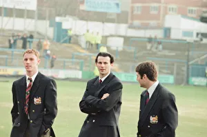 01031 Prints: Reading 0-3 Manchester United, FA Cup 4th Round match at Elm Park