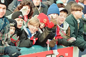 01031 Prints: Reading 0-3 Manchester United, FA Cup 4th Round match at Elm Park