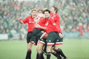 01031 Prints: Reading 0-3 Manchester United, FA Cup 4th Round match at Elm Park