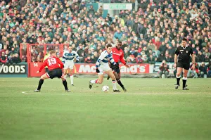 01031 Prints: Reading 0-3 Manchester United, FA Cup 4th Round match at Elm Park