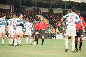 01031 Prints: Reading 0-3 Manchester United, FA Cup 4th Round match at Elm Park