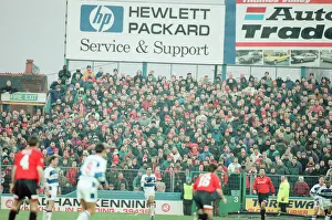 Reading 0-3 Manchester United, FA Cup 4th Round match at Elm Park