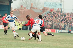 Reading 0-3 Manchester United, FA Cup 4th Round match at Elm Park