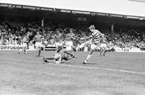 00761 Prints: Reading 2-3 Manchester United, Watney Cup match at Elm Park, Saturday 1st August 1970