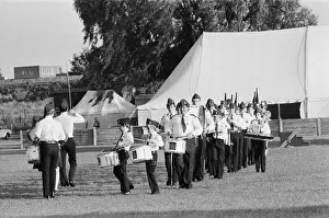 01317 Prints: Reading show in Reading, Berkshire. (Picture) Brass band playing at the event