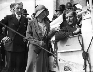 Pioneer Prints: Record Australian Flight: Mr. C. W. A. Scott and wife. June 1931 P003988