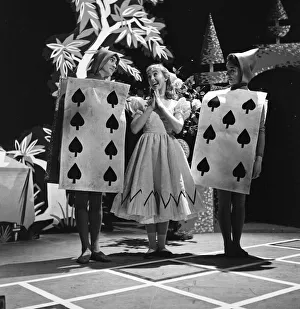 Fairground Prints: Recording a television session of ITVs Santa for Christmas