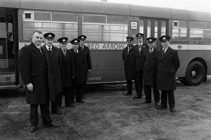 Double Decker Prints: Red Arrow Buses - Bus Drivers and Staff in uniform - June 1979 Bus Drivers
