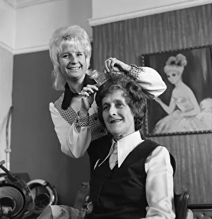 Redcar Hairdressers, North Yorkshire, England, Circa 1975