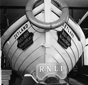 Rescue Prints: The Redcar lifeboat Zetland, the oldest surviving lifeboat in the world built by Henry