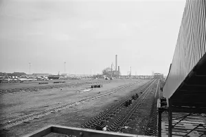 01236 Prints: Redcar Steel complex. Almost 170 years of steel making ended on Teesside in October