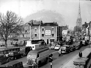 Fifties Prints: Redcliffe Hill and Bedminster Bridge, Bristol, in the late 1950s
