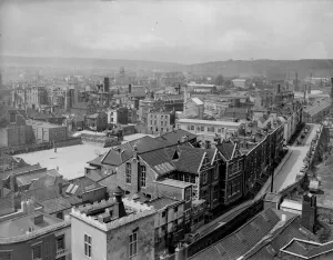 Aerial Photography Prints: Redcliffe School, Guinea Street (from St Mary Redcliffe
