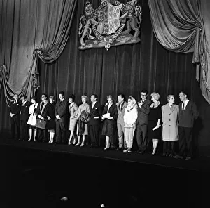 The rehearsal took place this morning for the Royal film performance that will take place