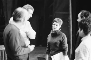 Rehearsals for new musical Cabaret, which opens at the Palace Theatre
