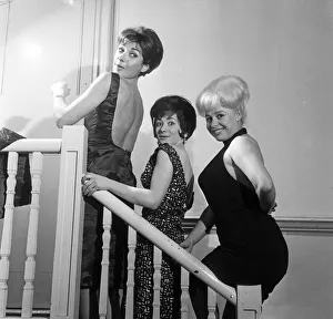 Rehearsals of The Rag Trade'at St Marys Hall, Crawford Street, London
