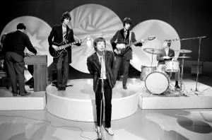 Rehearsals at Teddington for the Eamonn Andrews show on which the Rolling Stones appeared