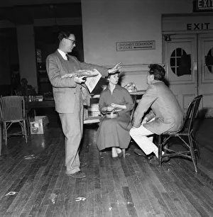 Rehearsals for the television play Do It Yourself