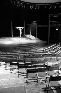 Religion Crucifiction of Jesus. Entertainment Theatre: The pictures show the Climax of