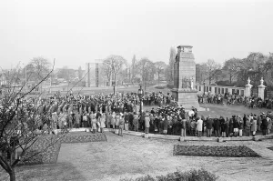 Remembrance Day Service and Parade at Middlesbrough War Memorial Cenotaph, Teesside
