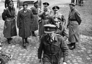 Nazi Prints: Representatives of Admiral Doenitz and Field Marshal Keitel visit 2nd Army HQ