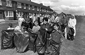 Rubbish Prints: Residents and volunteers have cleaned rubbish littering Teessides Clarence Estate