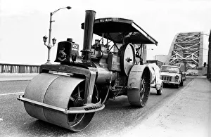 Resolution the 12 ton steam roller puffed its way from New Herrington, near Sunderland
