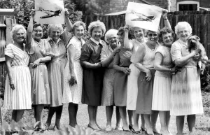 00505 Prints: reunion for Spitfire workers who assembled the wings of the iconic British fighter planes