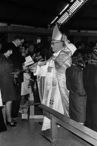 The most Rev G P Dwyer, Roman Catholic Archbishop of Birmingham