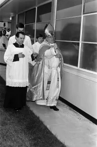 The most Rev G P Dwyer, Roman Catholic Archbishop of Birmingham