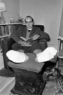 00030 Prints: The Rev Jim Smith vicar of Holy Trinity, Parkfield, Middleton, Lands. Mr
