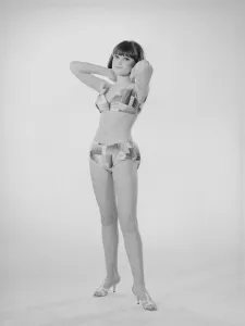 Reveille Fashion Feature Reveille Model Debbie Attwood seen here modelling a
