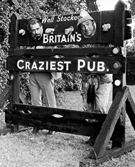 Two People Prints: When Reveilles Jack Pleasant called at Britains craziest pub