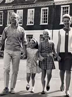 01415 Collection: Richard Attenborough and wife Sheila with their daughters Charlotte