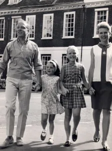Director Prints: Richard Attenborough and wife Sheila with their daughters Charlotte