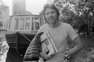 Richard Branson, 28 year old mastermind behind Virgin Music company