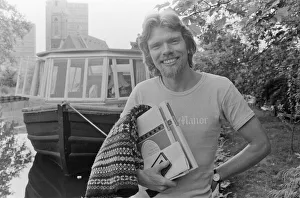 Richard Branson, 28 year old mastermind behind Virgin Music company