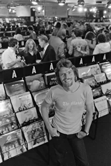 Richard Branson, 28 year old mastermind behind Virgin Music company