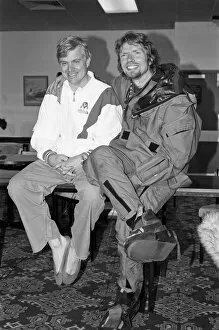 01269 Collection: Richard Branson pictured with his co-pilot Per Linstrand