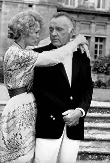 Talking Prints: Richard Burton actor stars in film Ellis Island with Faye Dunaway, October 1984