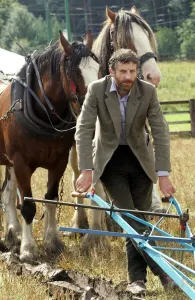 Core53 Prints: Richard Evans, the new director of Beamish Open Air Museum, tries his hand at ploughing