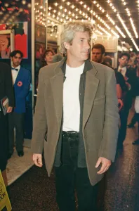 Disney Prints: Richard Gere attends the London Film Premiere of The Walt Disney film, Pocahontas