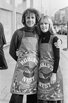 01106 Prints: Richard O Sullivan and Tessa Wyatt pose for the photocall for the ITV sitcom