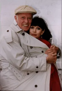 Richard Wilson Actor and Jan Francis in London for the launch of the new drama