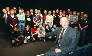 Relief Prints: Richard Wilson actor January 1998 with his Marathon team The Max supplement