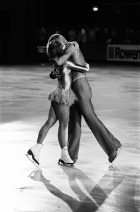 00571 Prints: Richmond Ice Ring, Surrey, Saturday 28th April 1984. Olympic Champions
