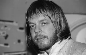 Rick Wakeman seen here in the recording studio May 1982 82 2864