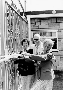 Rick Wright (Cardiff City owner) Chairman of Majestic Holidays helps the Mayor of Barry